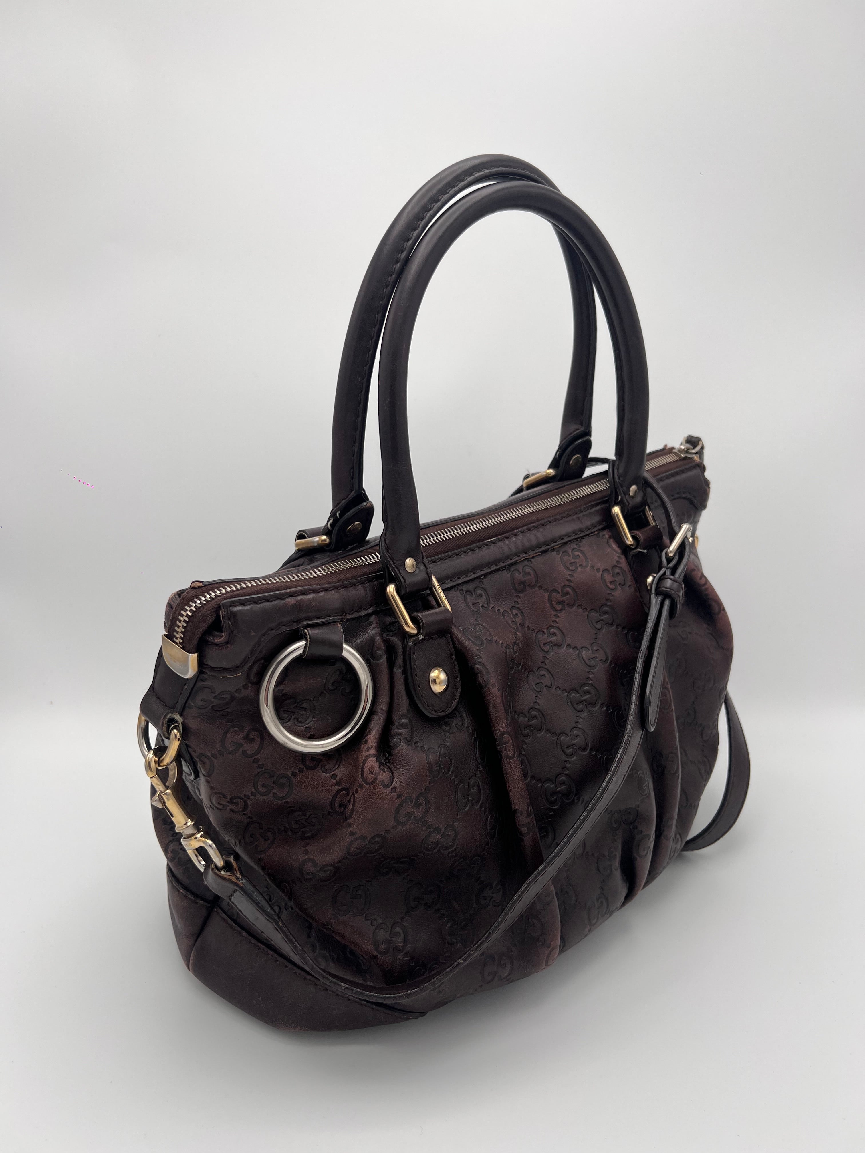 GUCCI GUCCISSIMA SUKEY HANDBAG