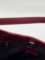 Gucci Hobo Handbag Wine Red