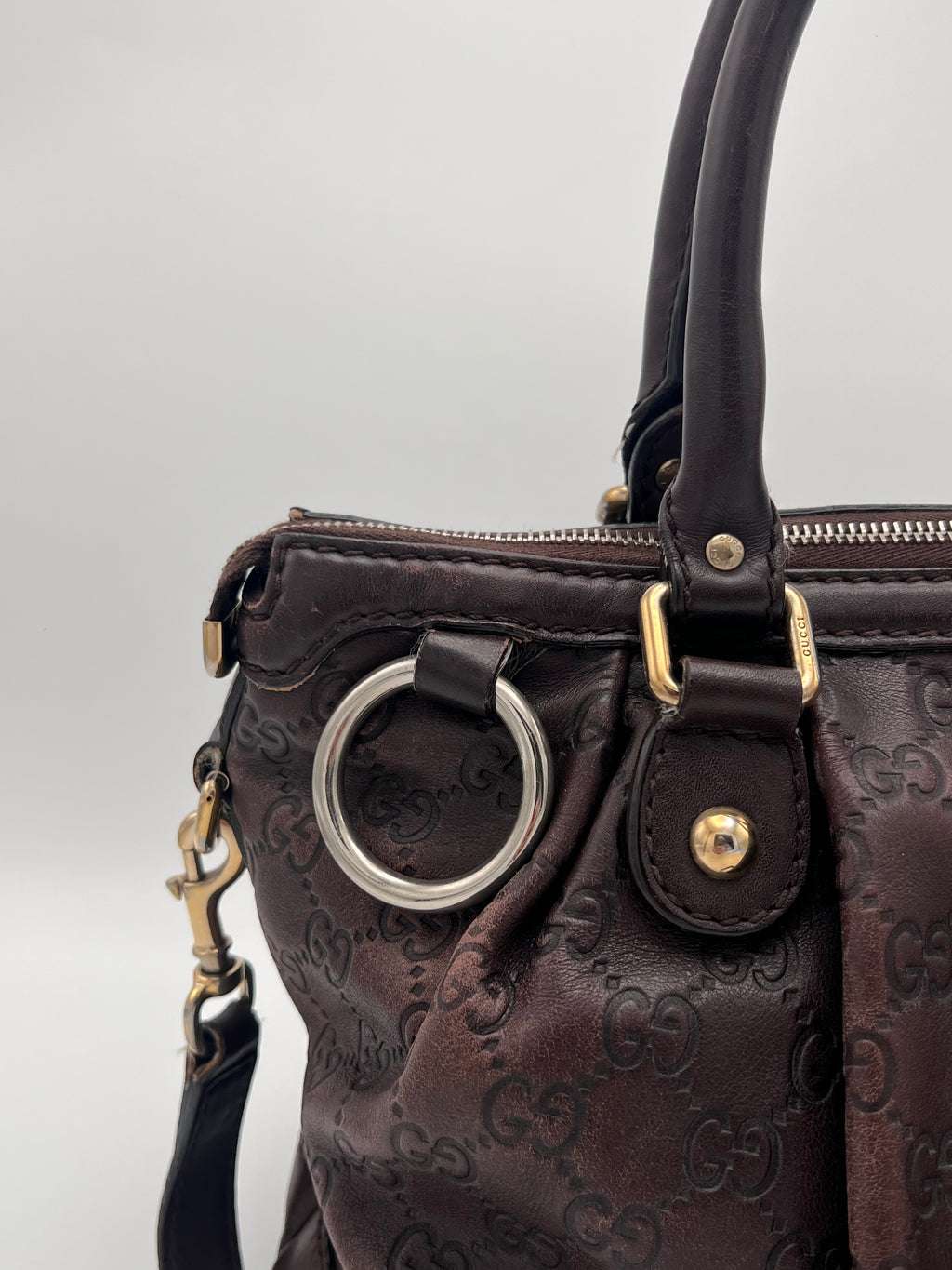 GUCCI GUCCISSIMA SUKEY HANDBAG