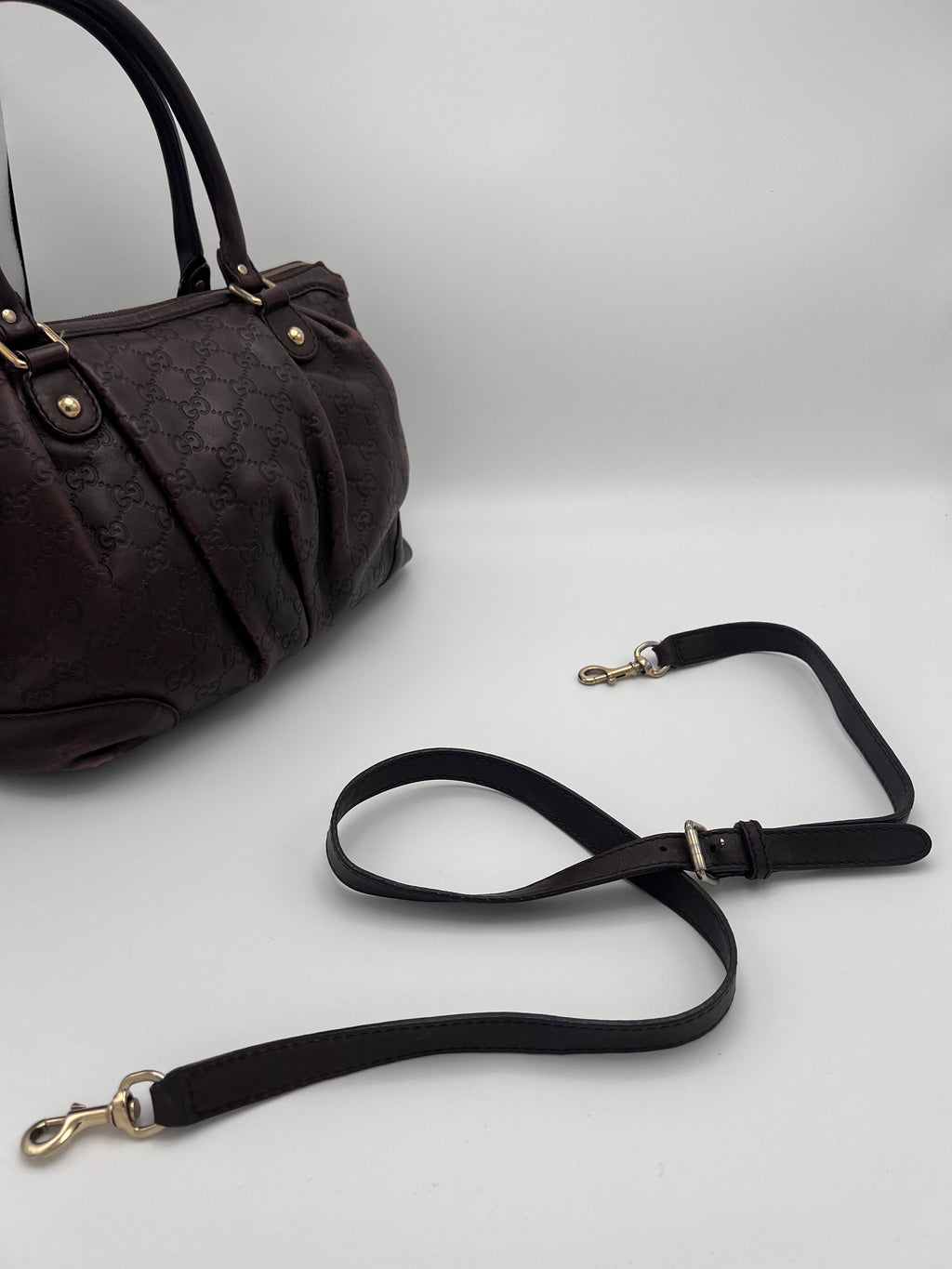 GUCCI GUCCISSIMA SUKEY HANDBAG