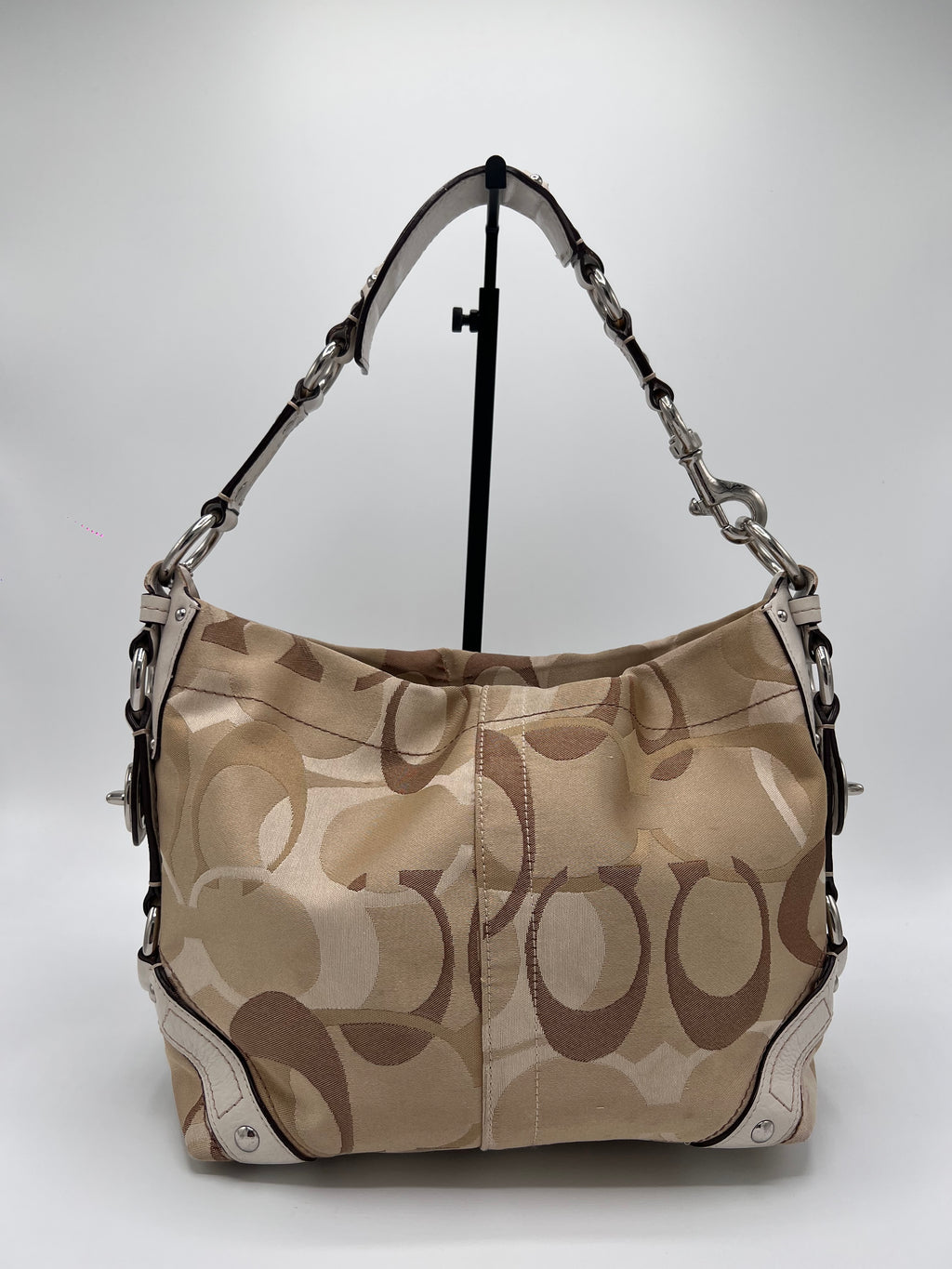 Coach Carly Signature Handbag