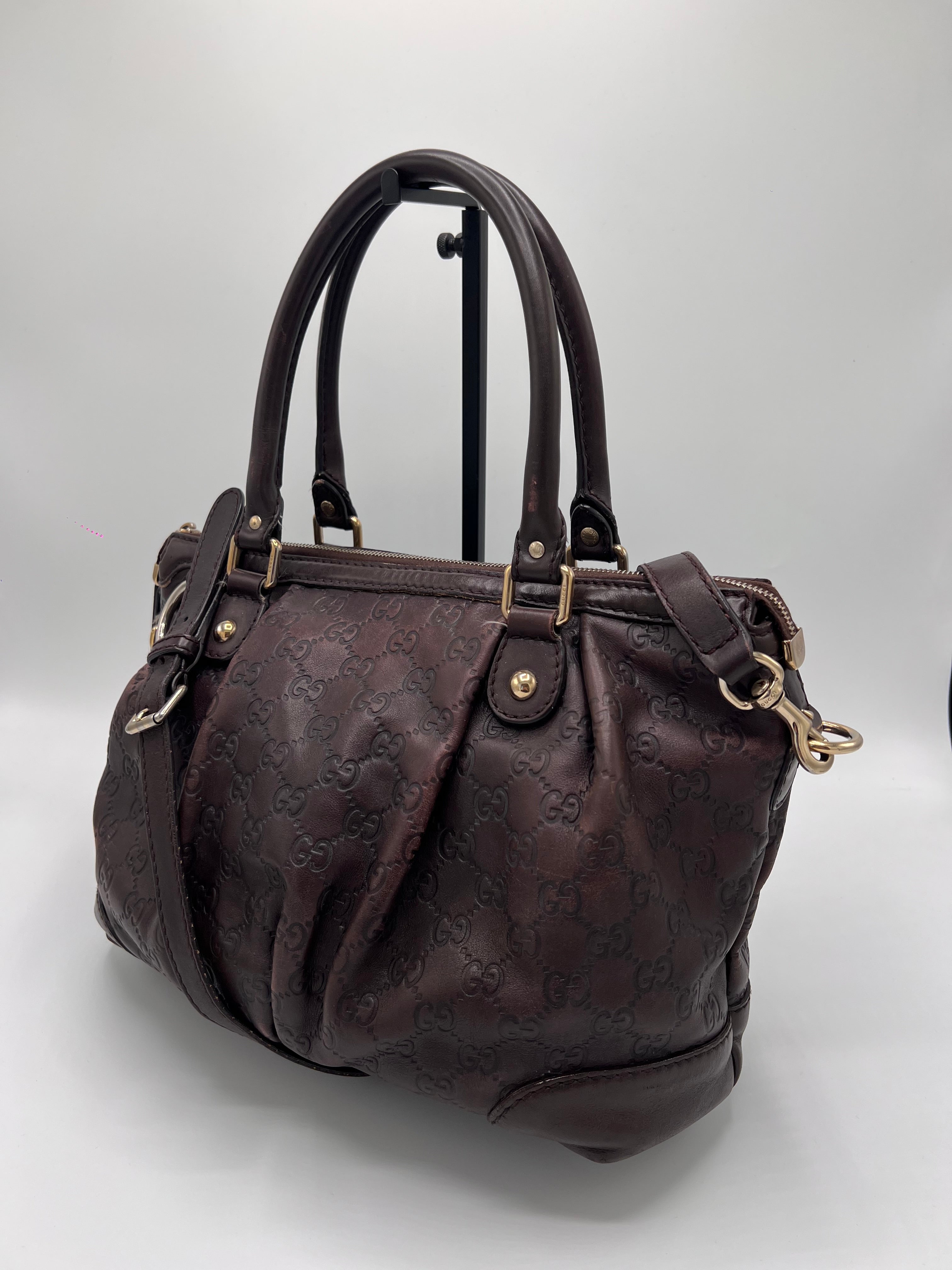 GUCCI GUCCISSIMA SUKEY HANDBAG