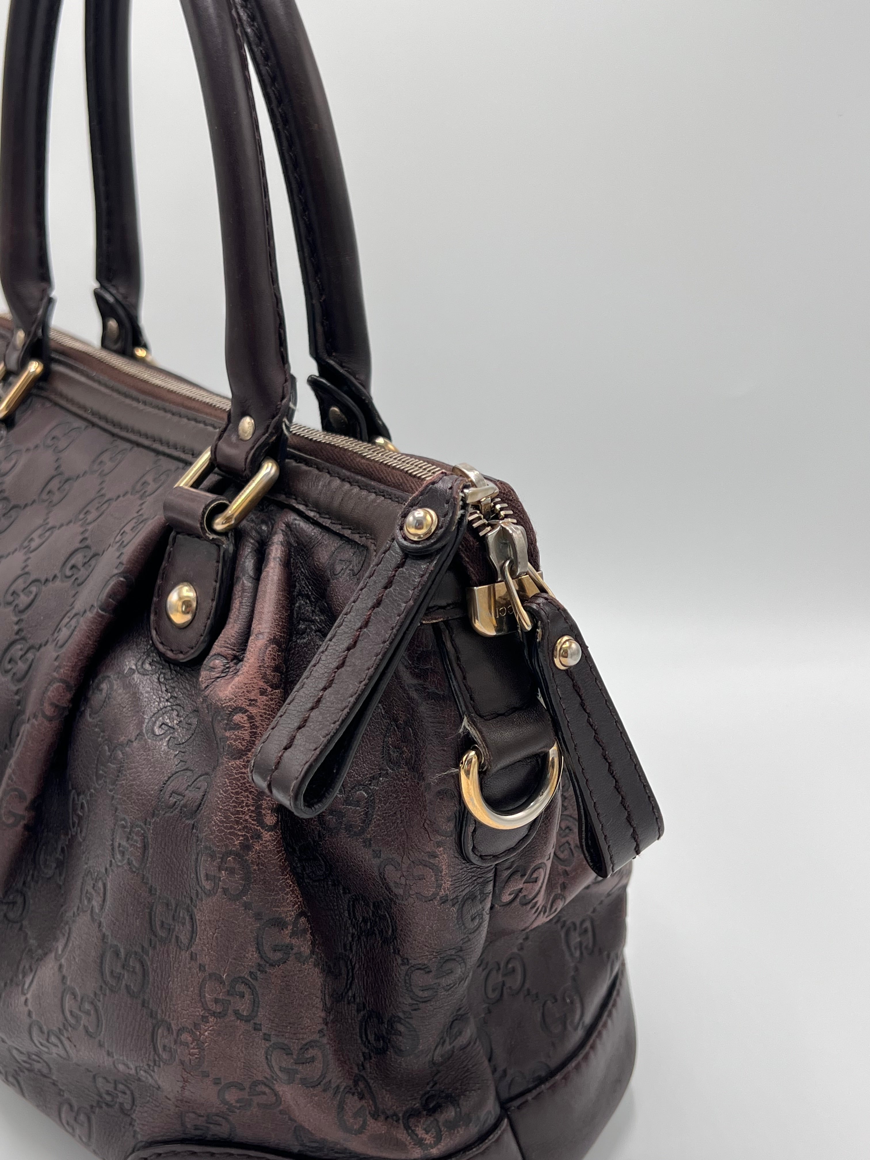 GUCCI GUCCISSIMA SUKEY HANDBAG