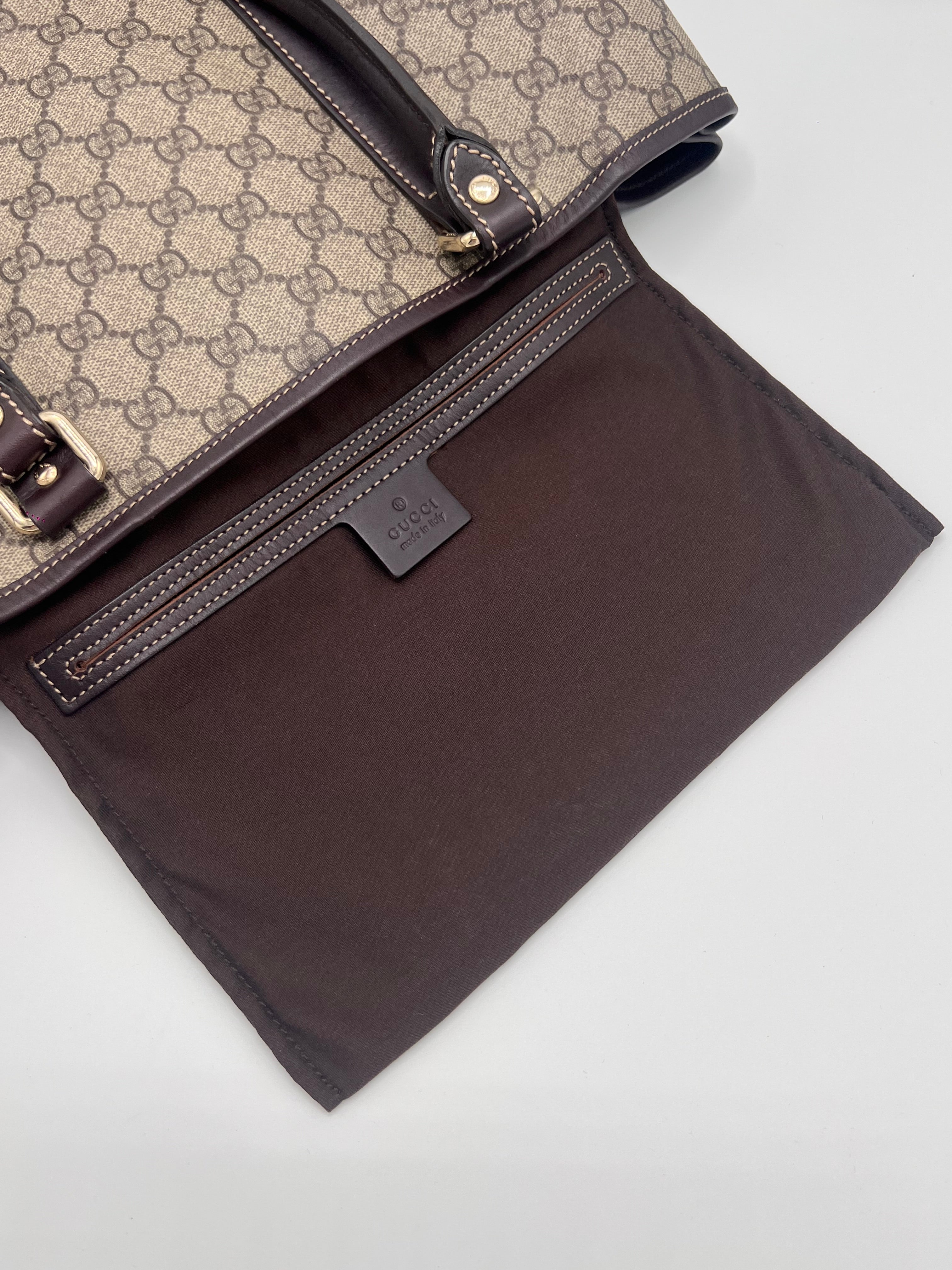 GUCCI SUPREME TOTE BAG