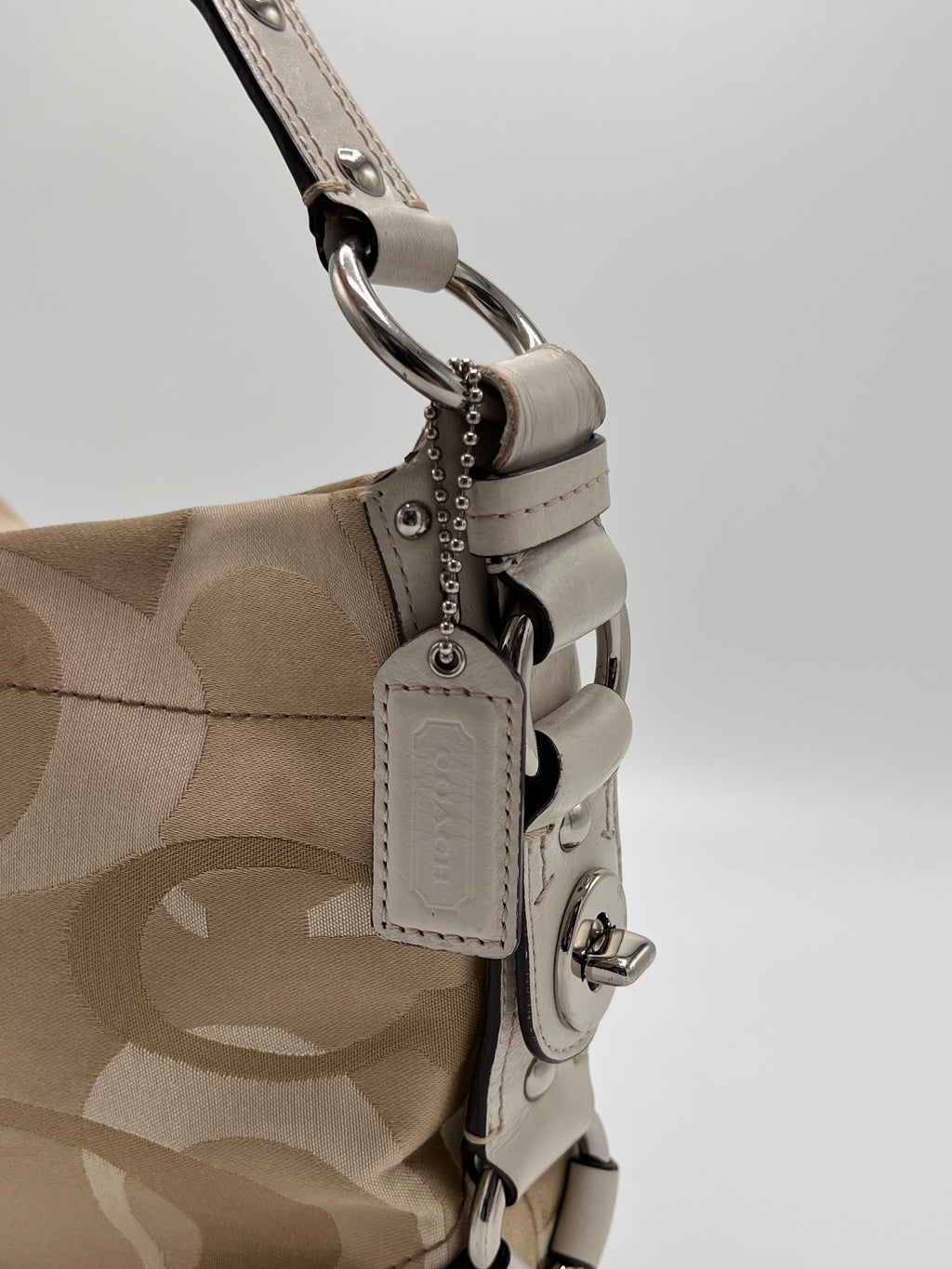 Coach Carly Signature Handbag