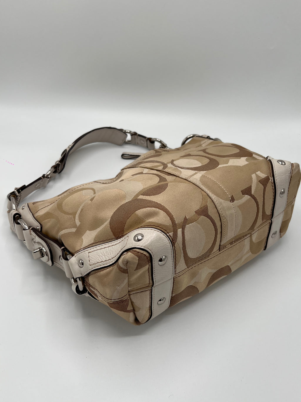 Coach Carly Signature Handbag