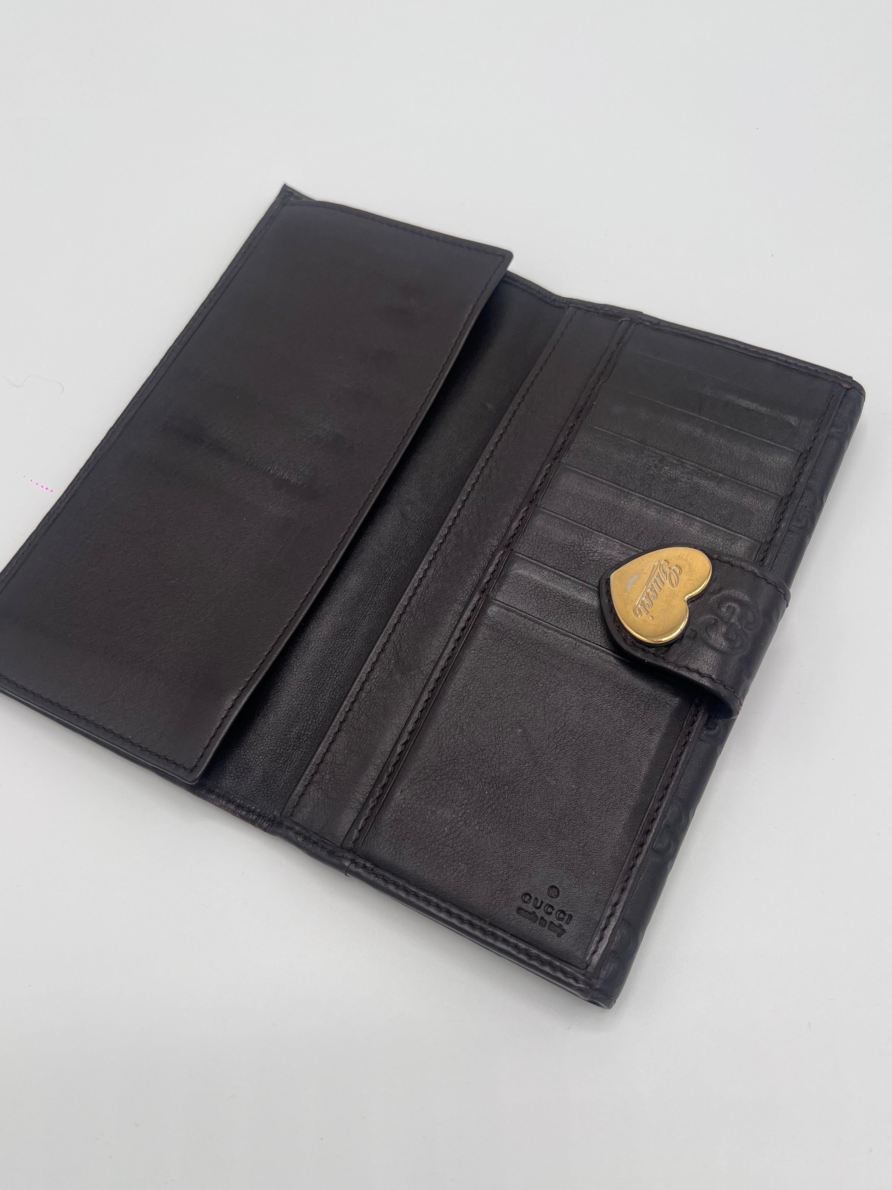 GUCCI HEART CONTINENTAL WALLET