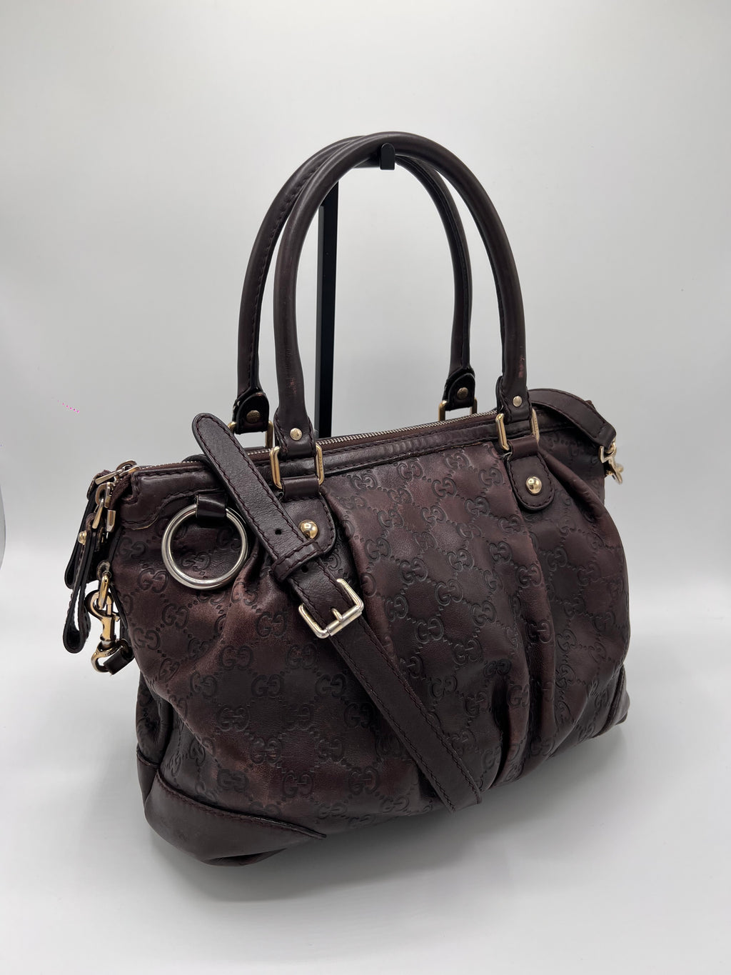 GUCCI GUCCISSIMA SUKEY HANDBAG