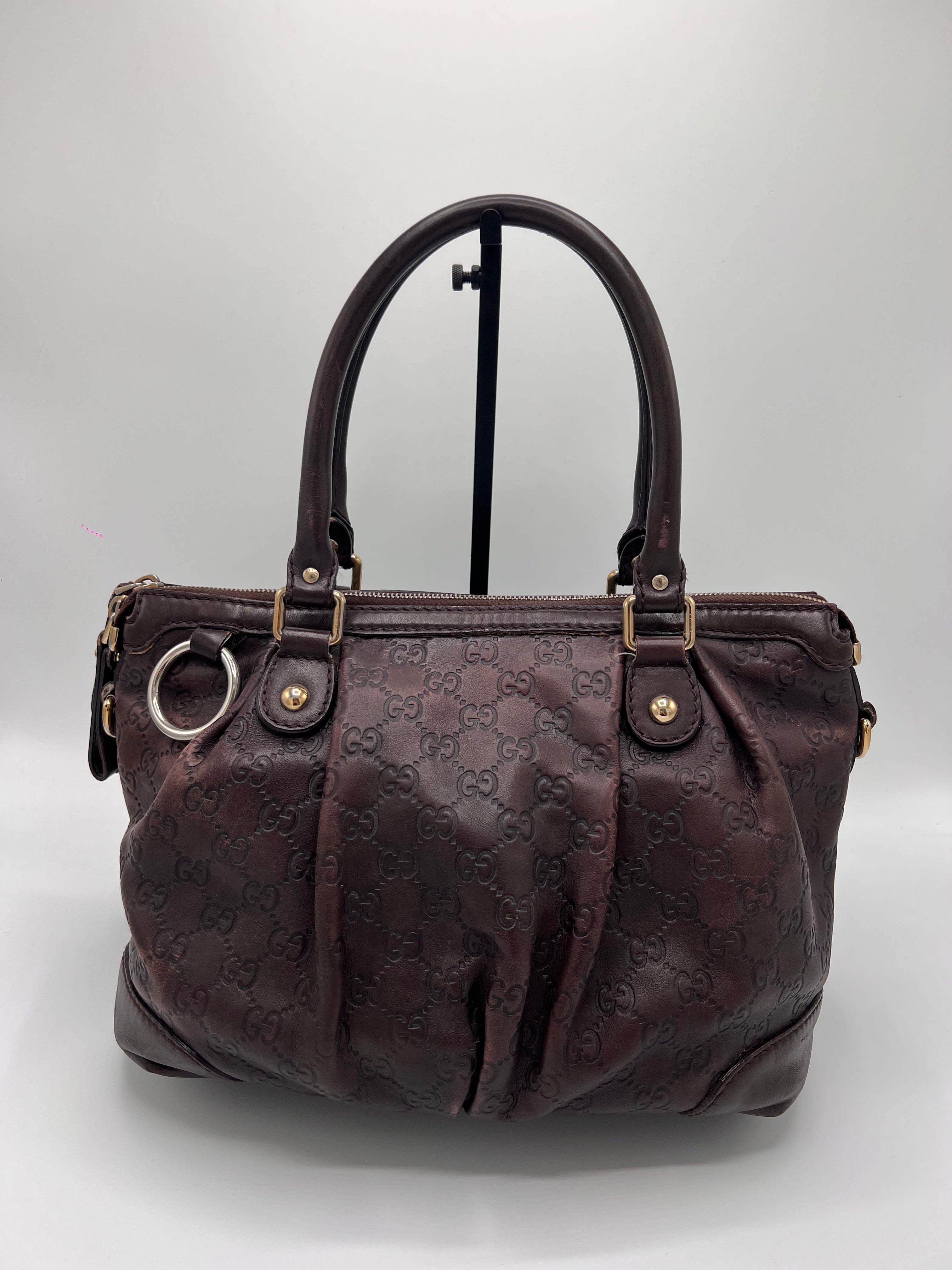 GUCCI GUCCISSIMA SUKEY HANDBAG