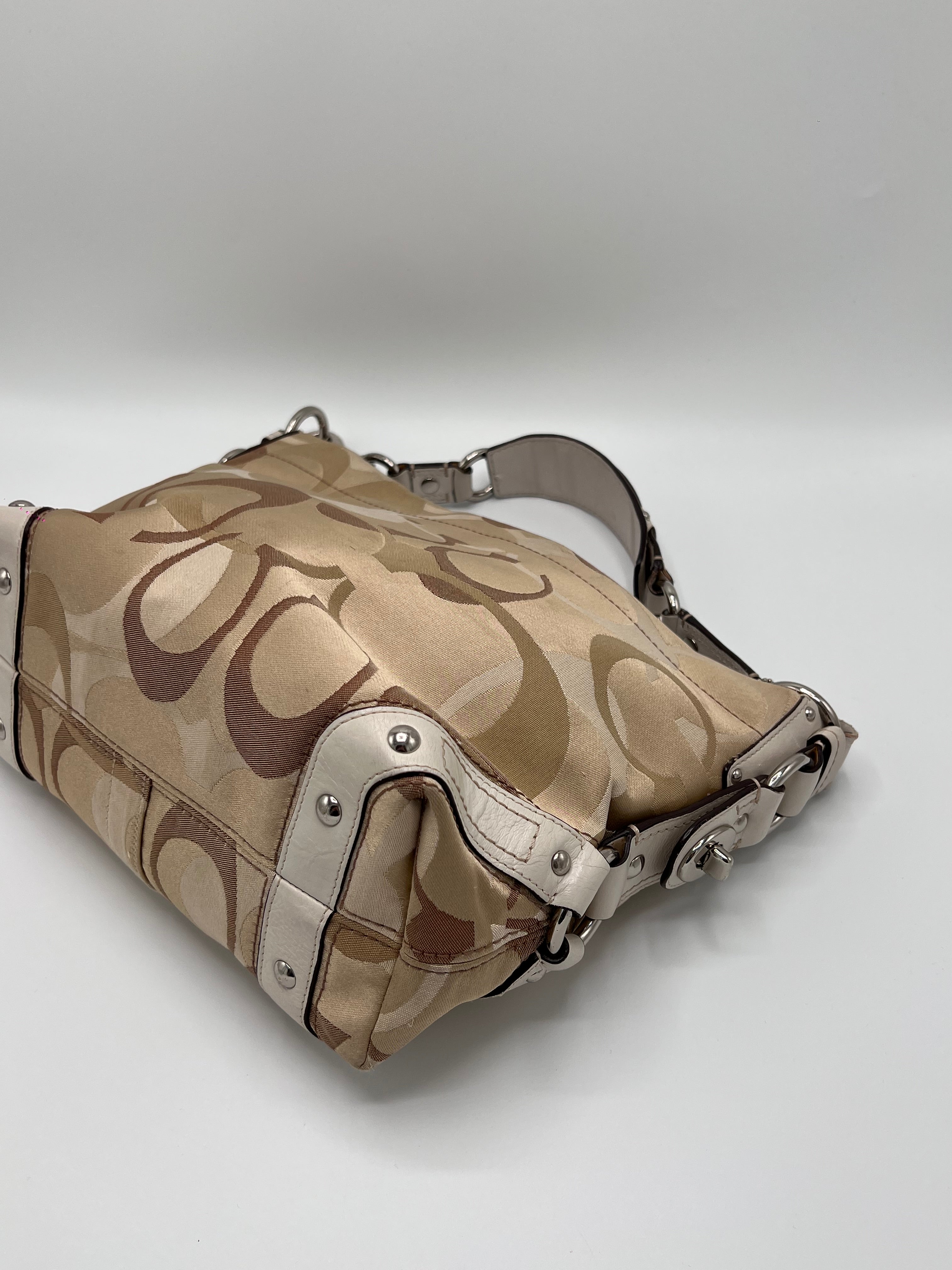 Coach Carly Signature Handbag