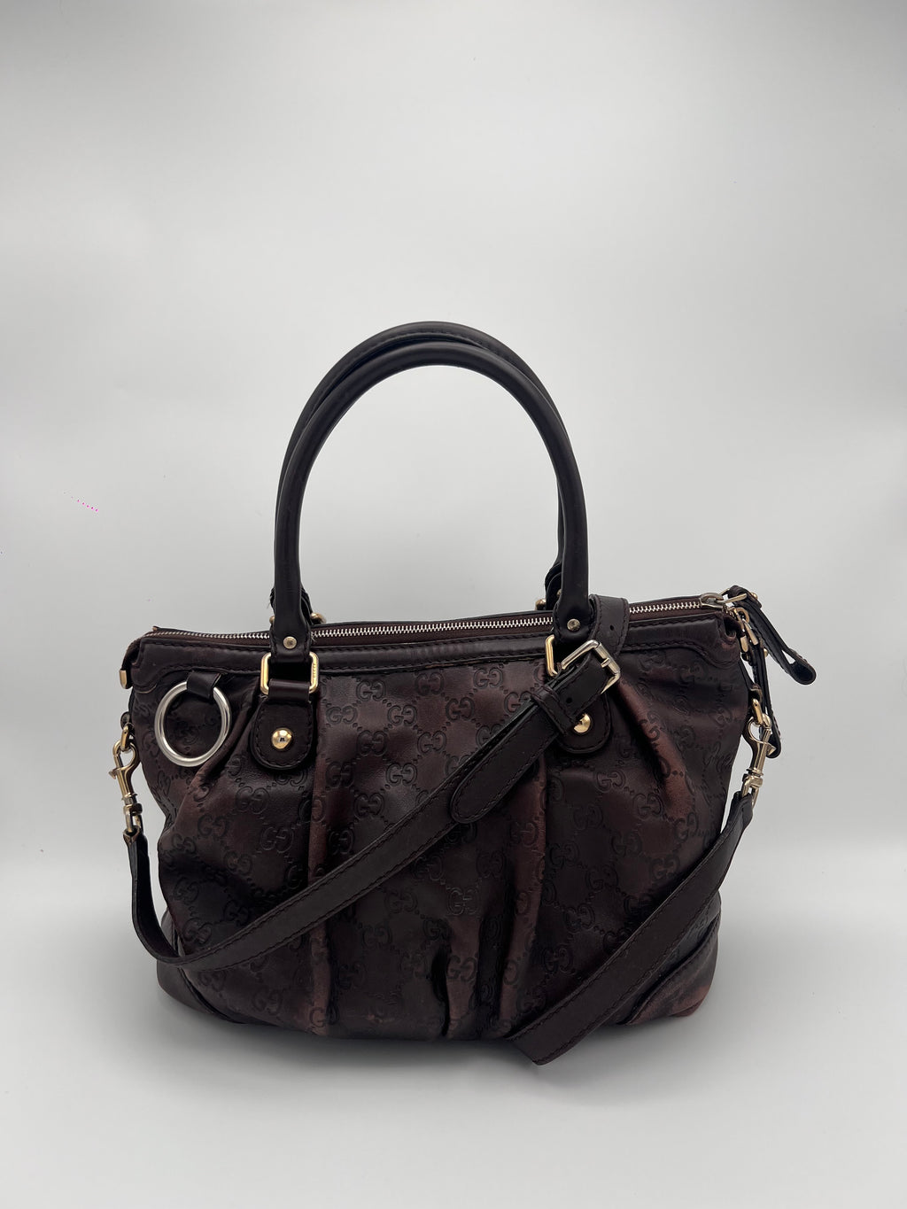 GUCCI GUCCISSIMA SUKEY HANDBAG