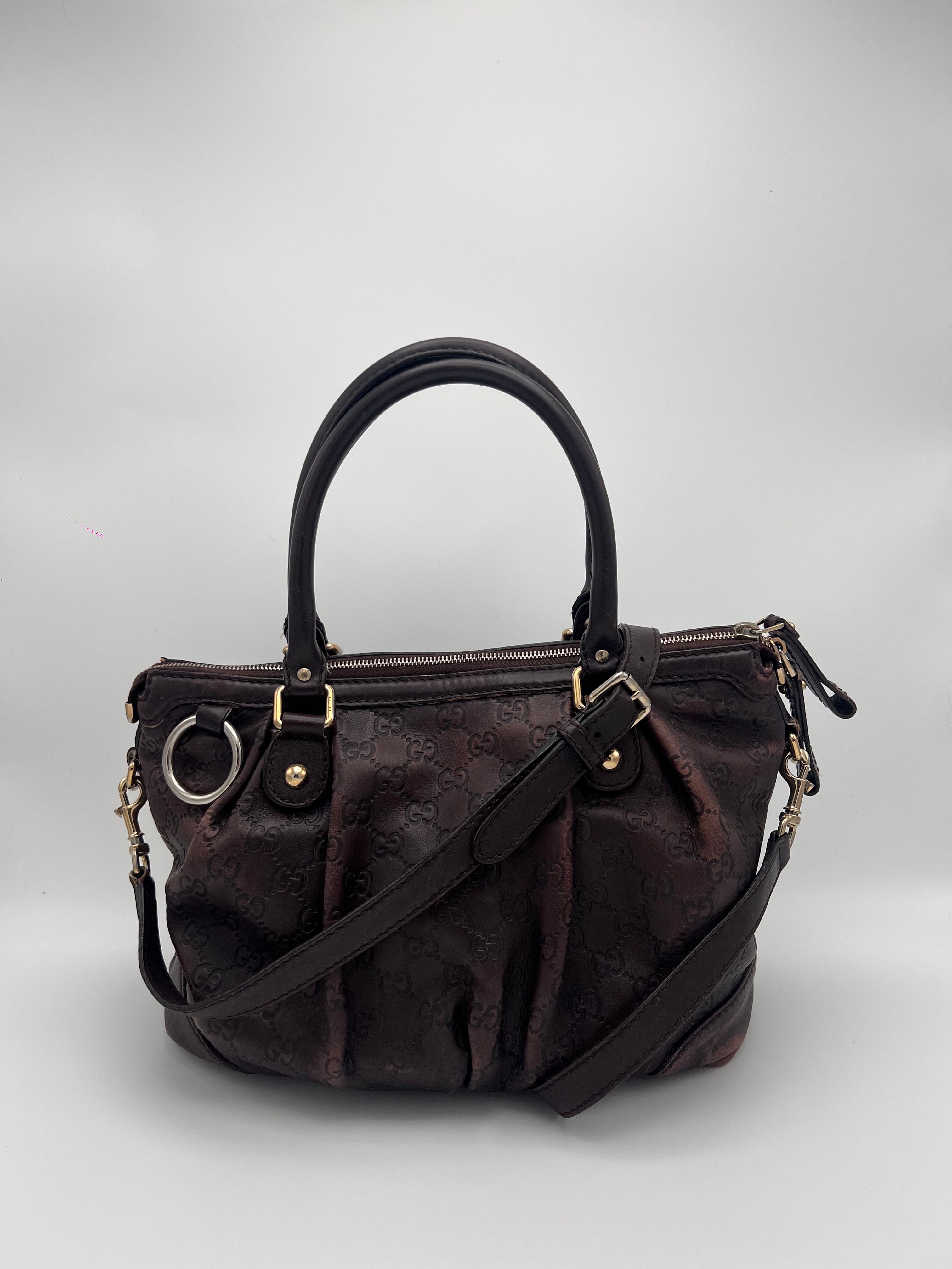 GUCCI GUCCISSIMA SUKEY HANDBAG