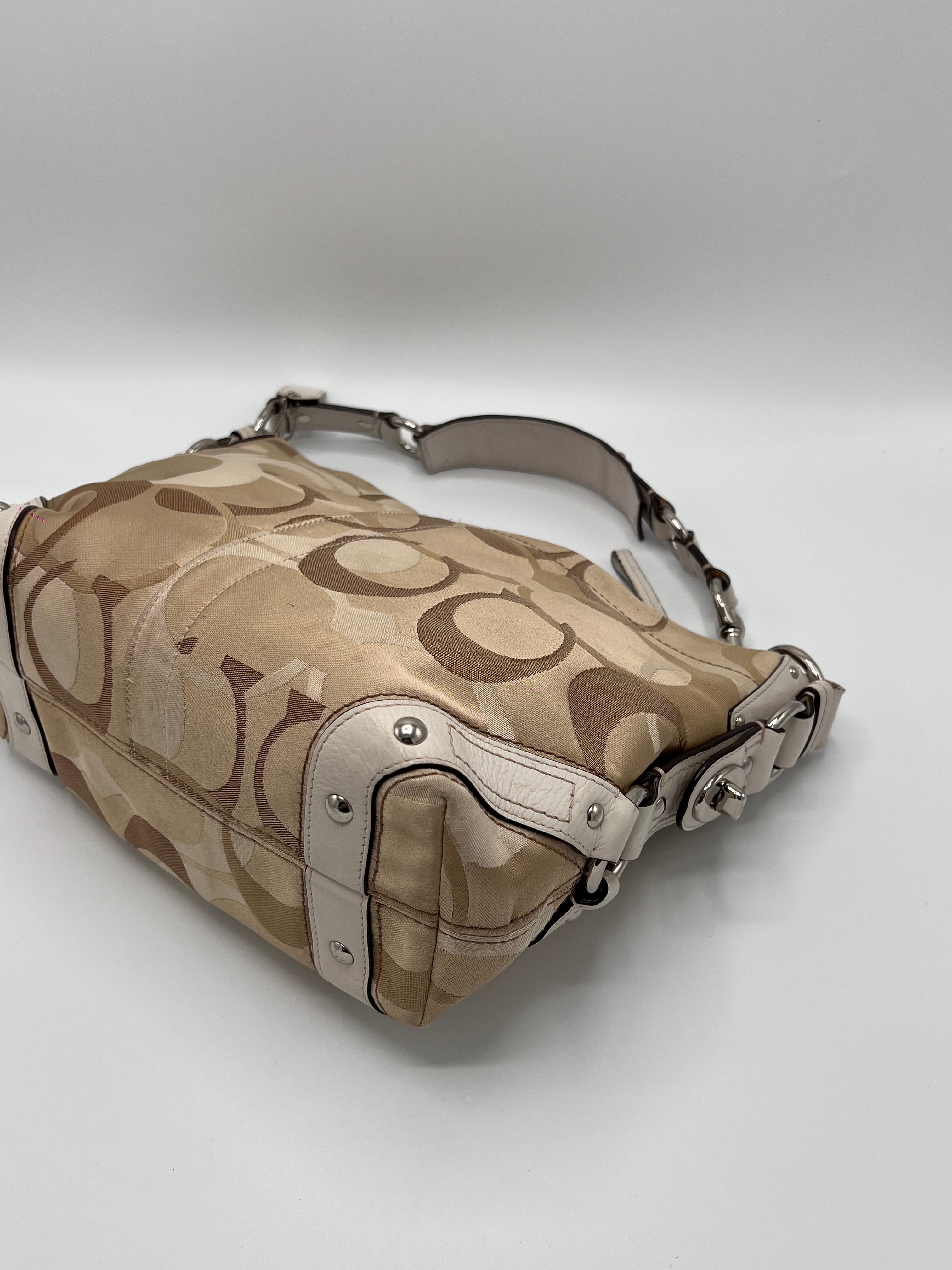 Coach Carly Signature Handbag