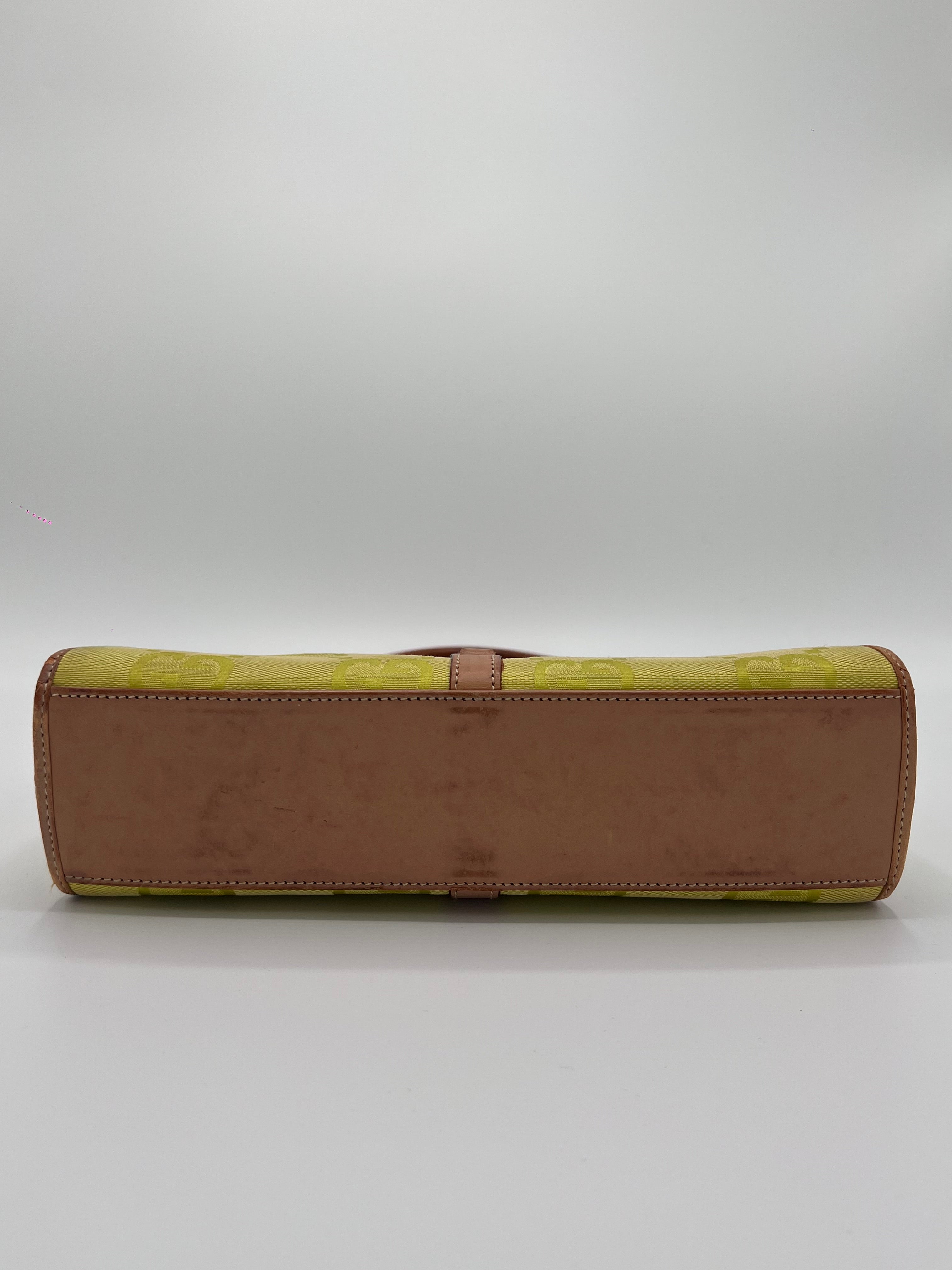 GUCCI JACKIE YELLOW HANDBAG
