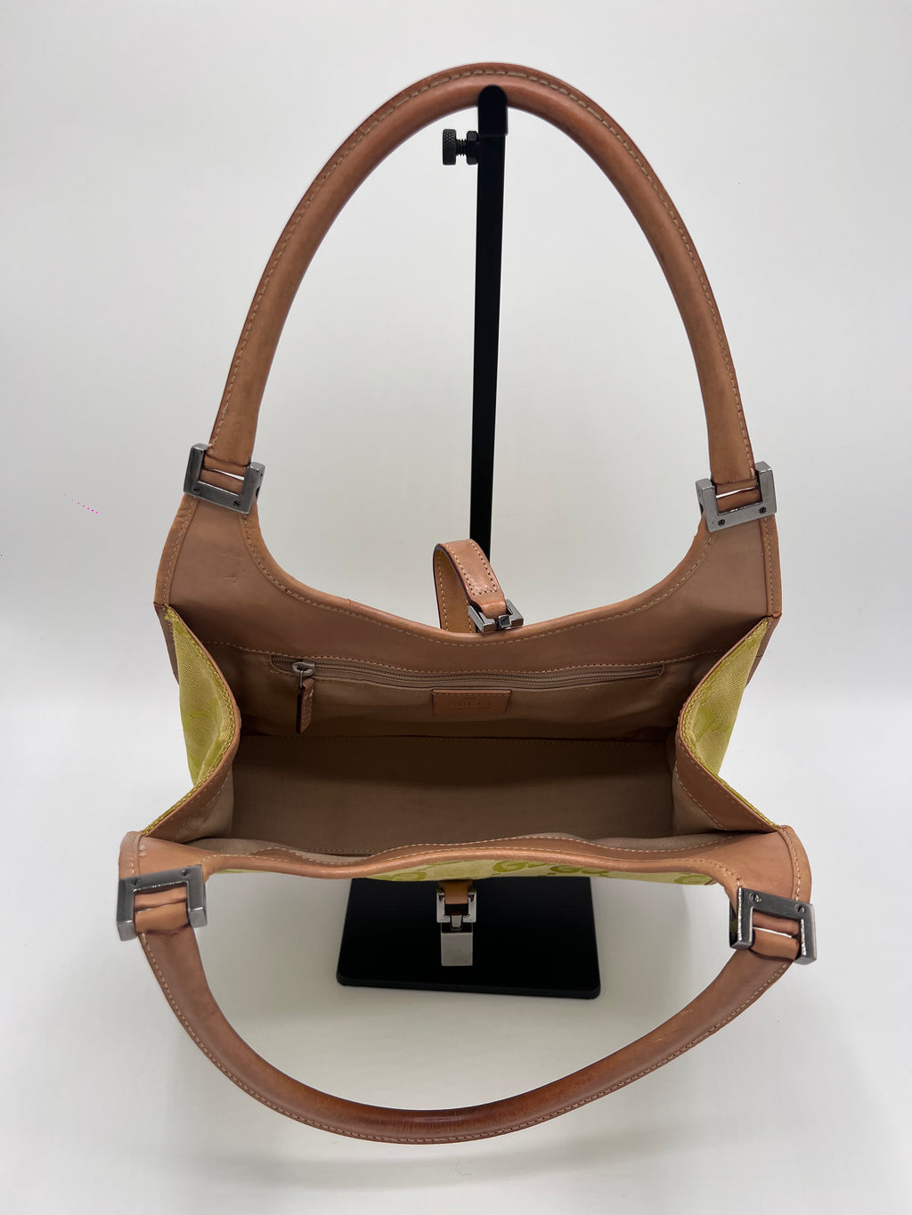GUCCI JACKIE YELLOW HANDBAG