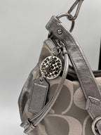 COACH HOBO BAG SILVER
