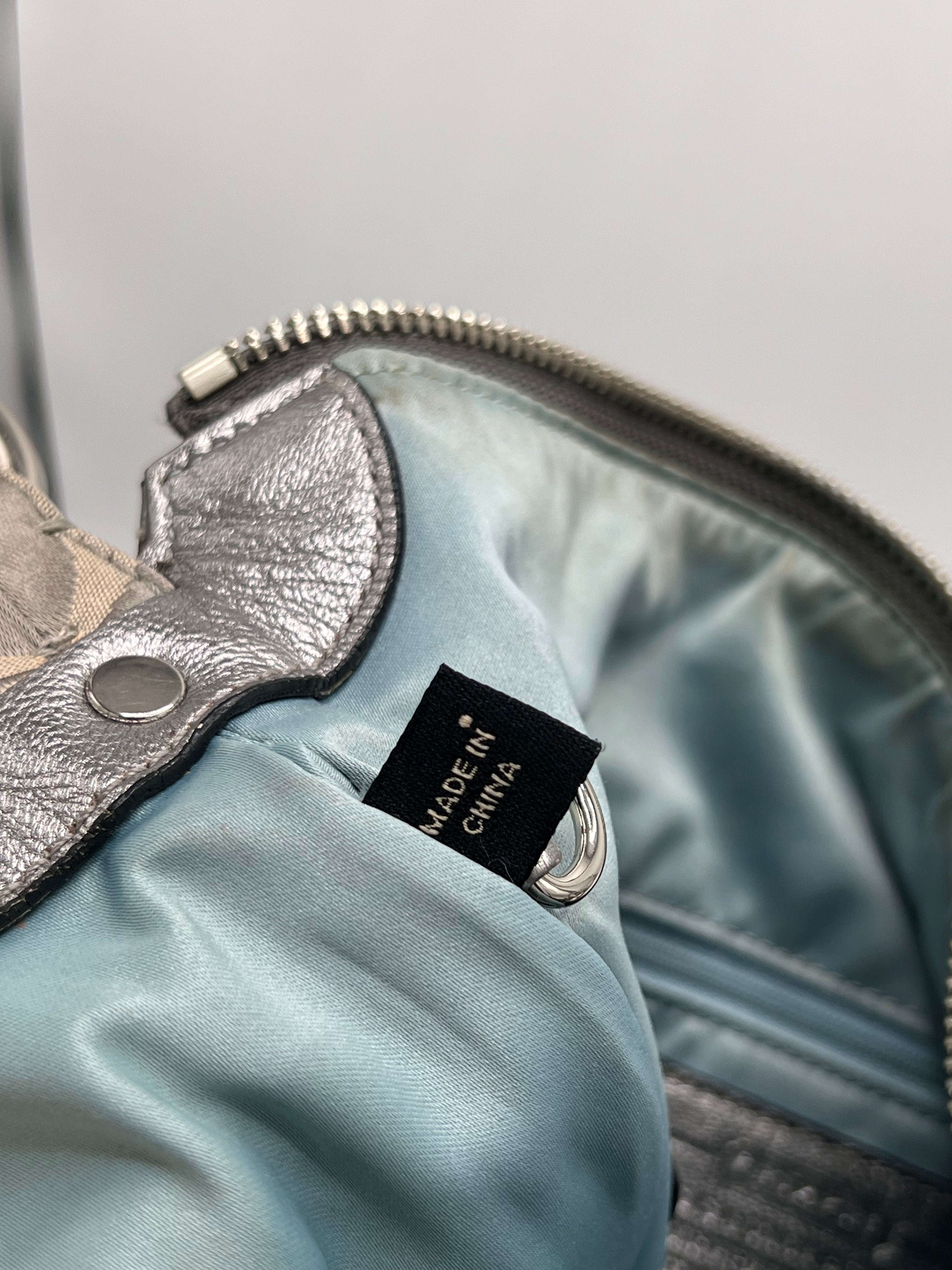 COACH HOBO BAG SILVER