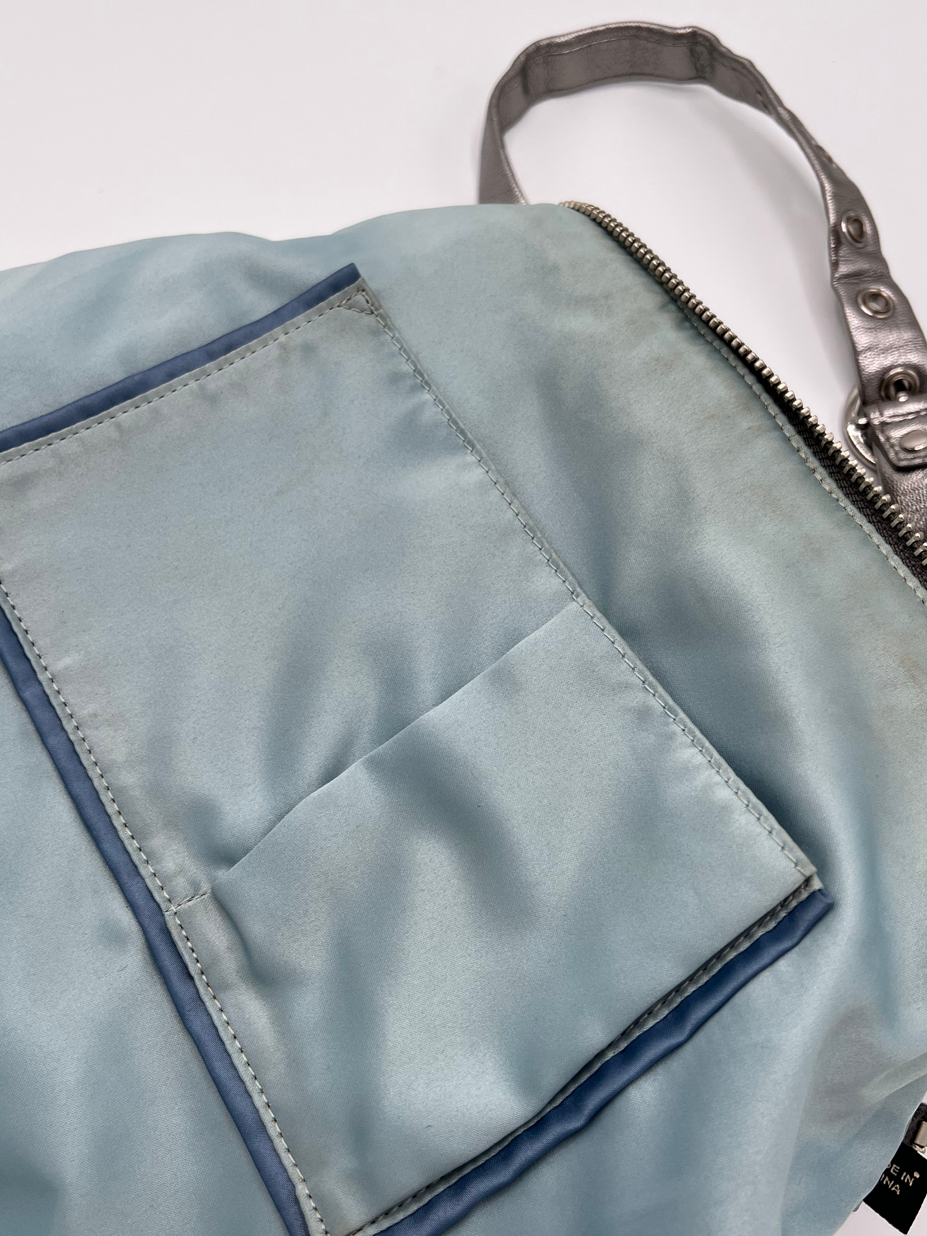 COACH HOBO BAG SILVER