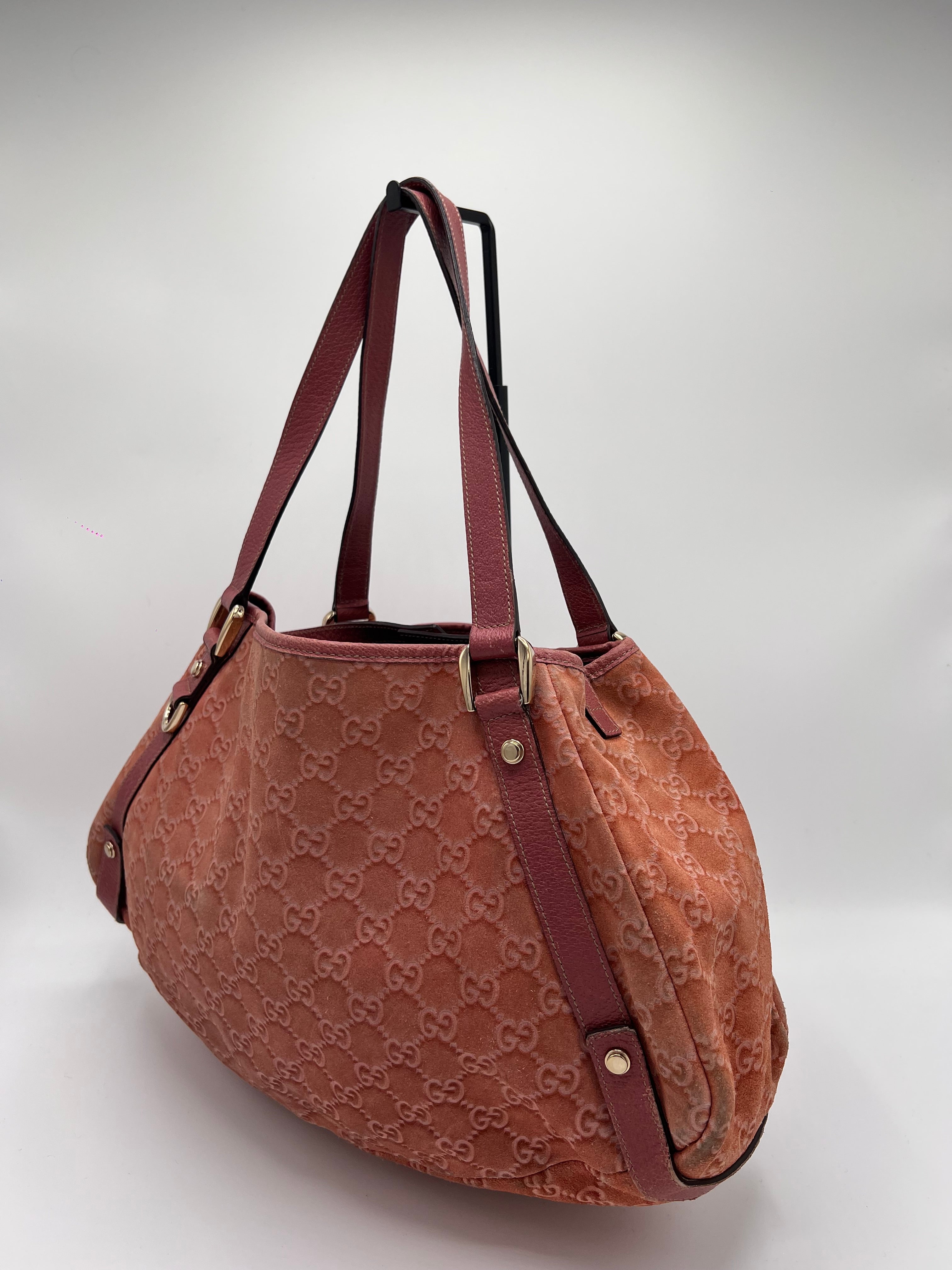 GUCCI ABBEY TOTE BAG PINK