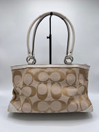 Coach Signature Monogram Shoulderbag