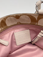 Coach Signature Monogram Shoulderbag